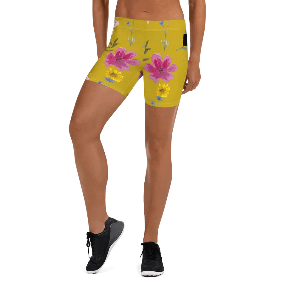 Botanical Bliss All-Over Print Shorts product image (7)