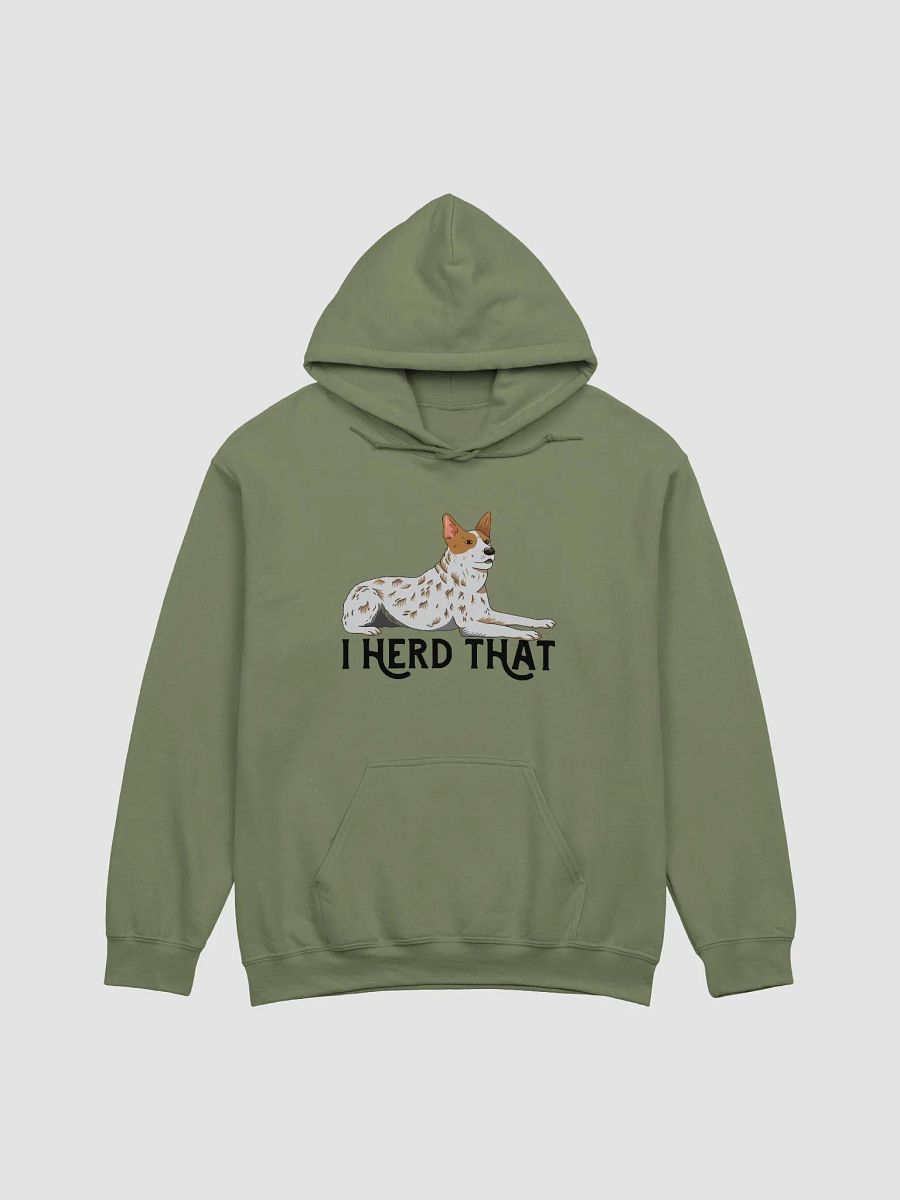 I Herd That Red Heeler Hoodie | Hooded Sweatshirt for Australian Cattle Dog(Red Heeler) Owners product image (14)