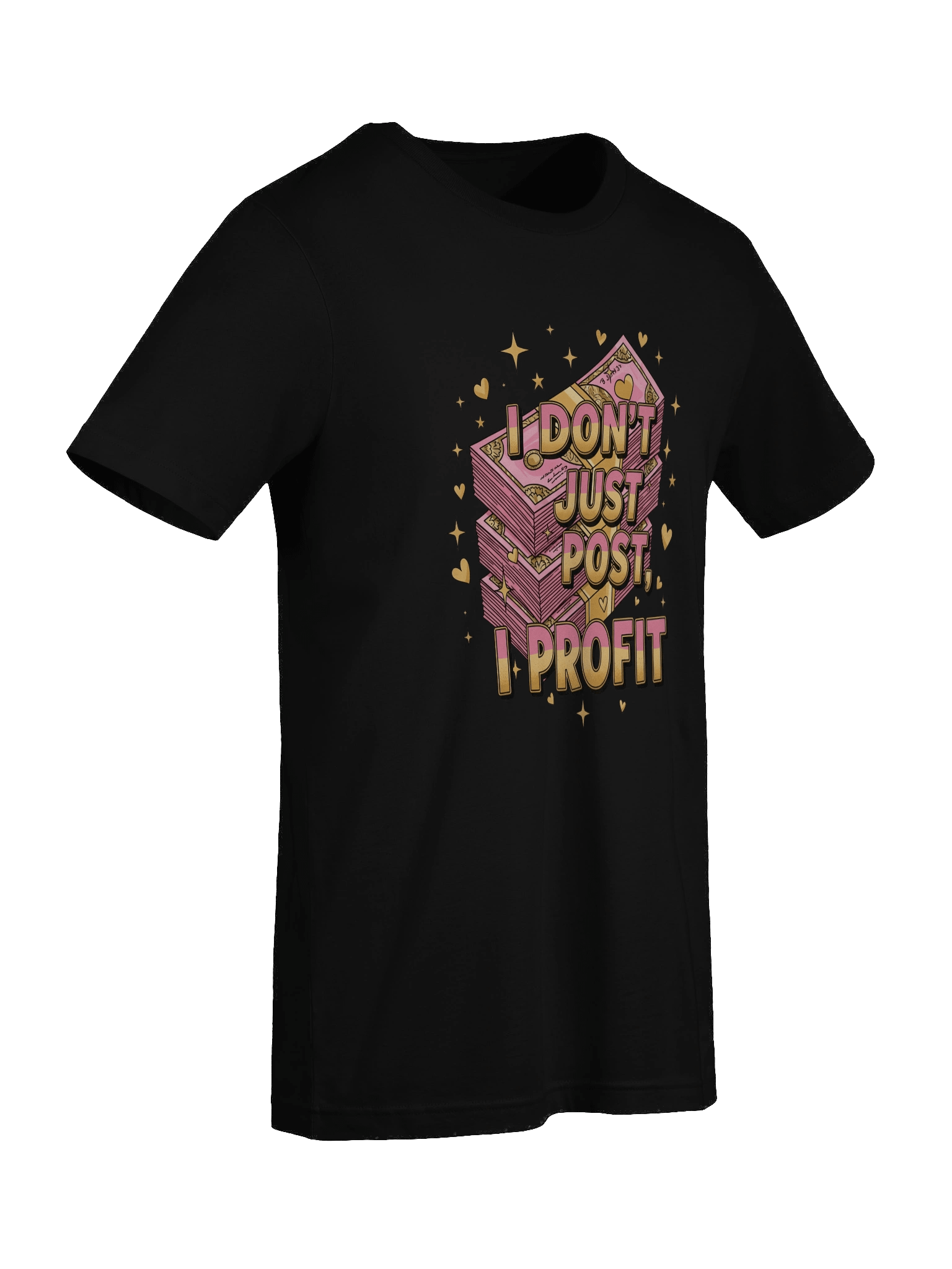 Social Media Boss Tee For Women –"I Don’t Just Post, I Profit” product image (7)
