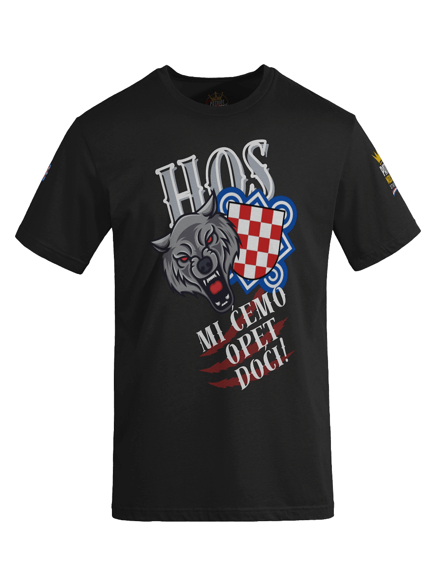Royal Patriot Horseman T-Shirt HOS mi ćemo opet doći product image (3)
