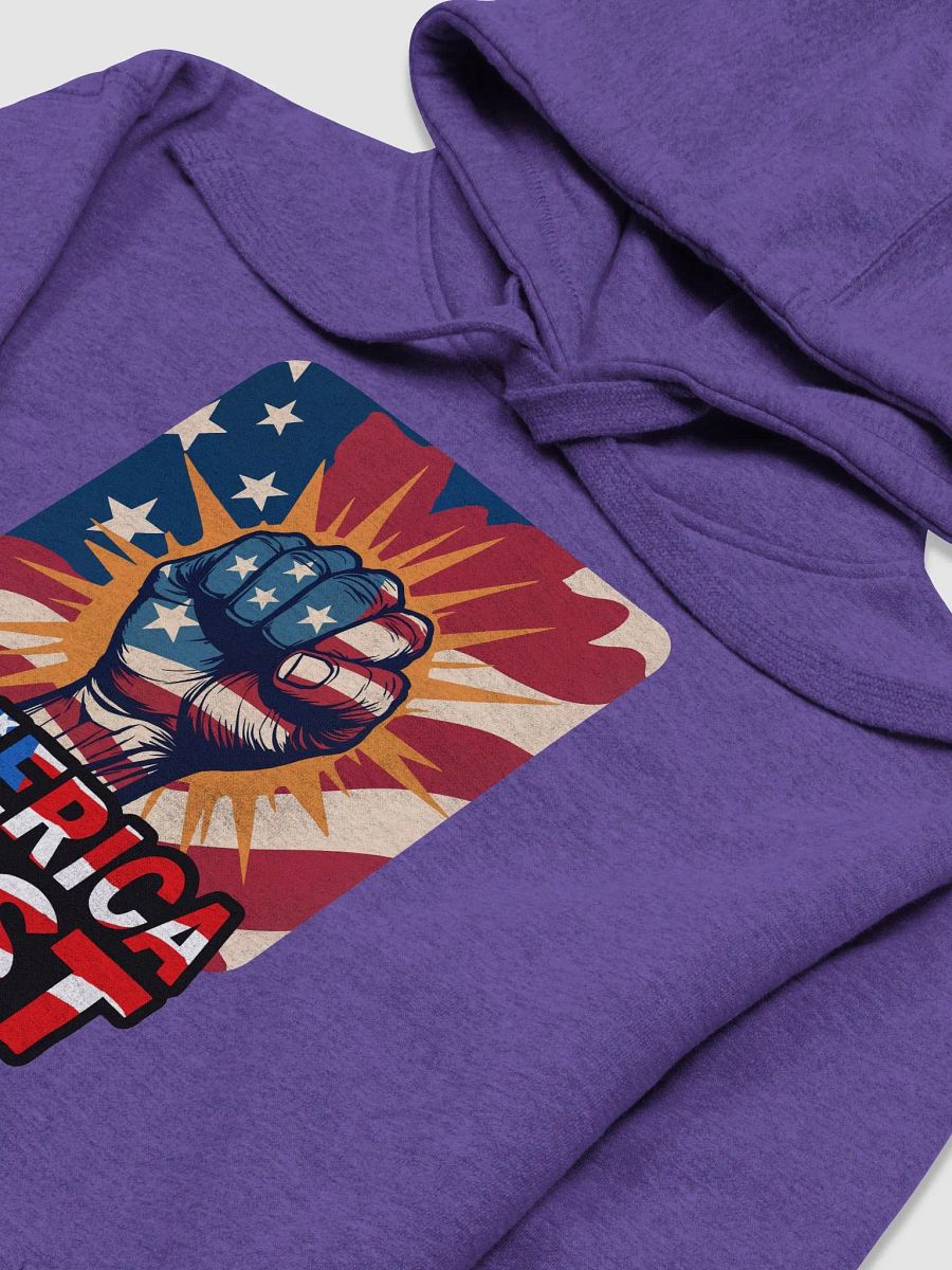 Hoodie: America First product image (15)