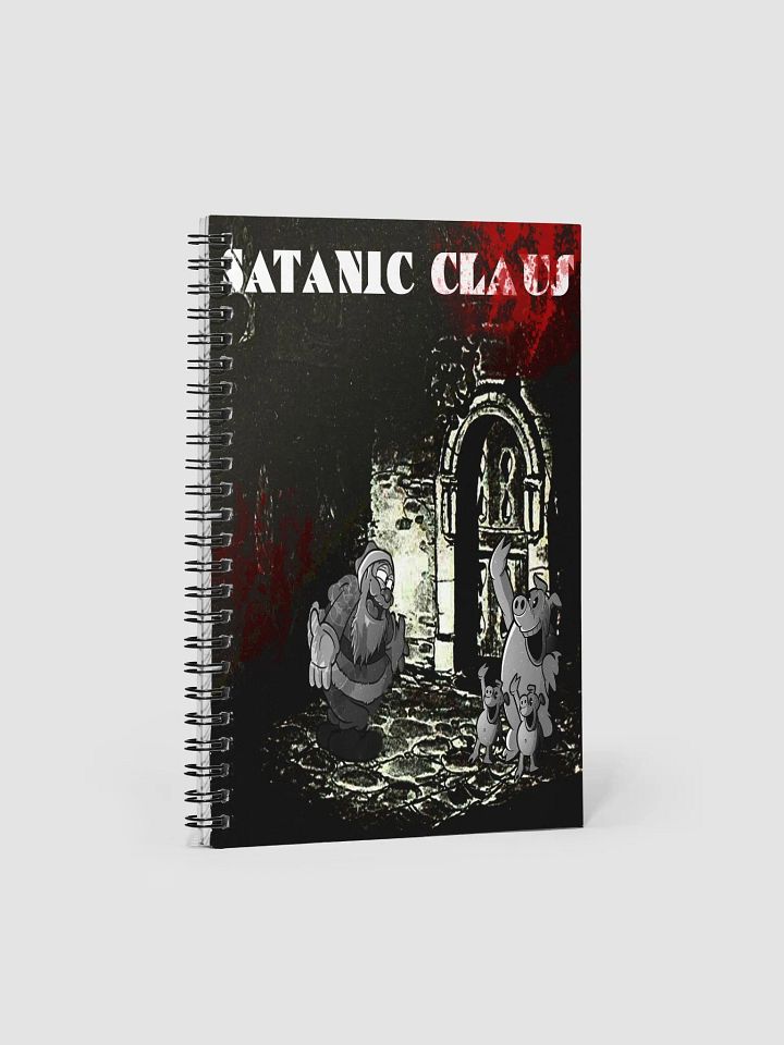 Satanic Claus Spiral Notebook product image (1)