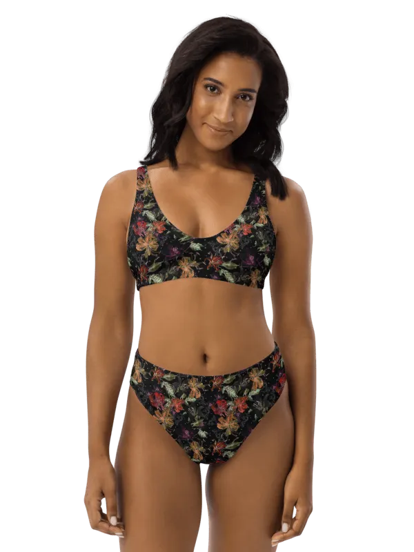 Starry Night | Recycled High Waisted Bikini product image (2)