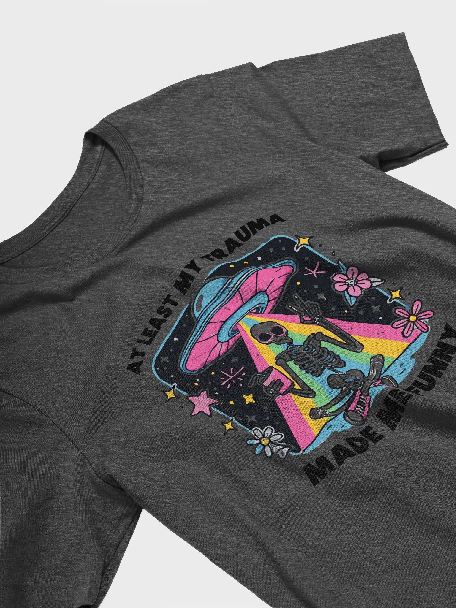 Rainbow UFO Skeleton Tee product image (3)
