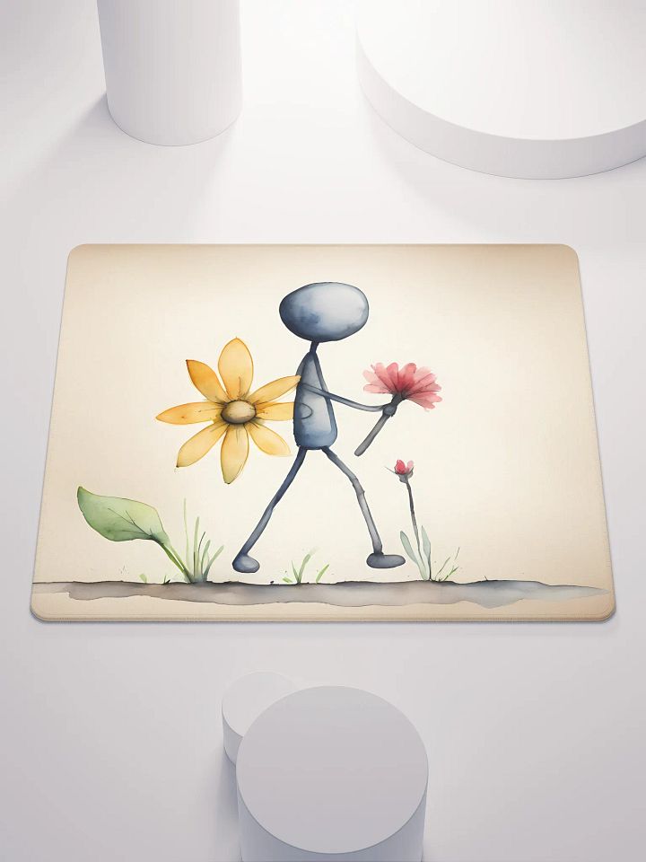 Self-Portrait on a Good Day, Gaming Mouse Pad, 2 Sizes product image (1)