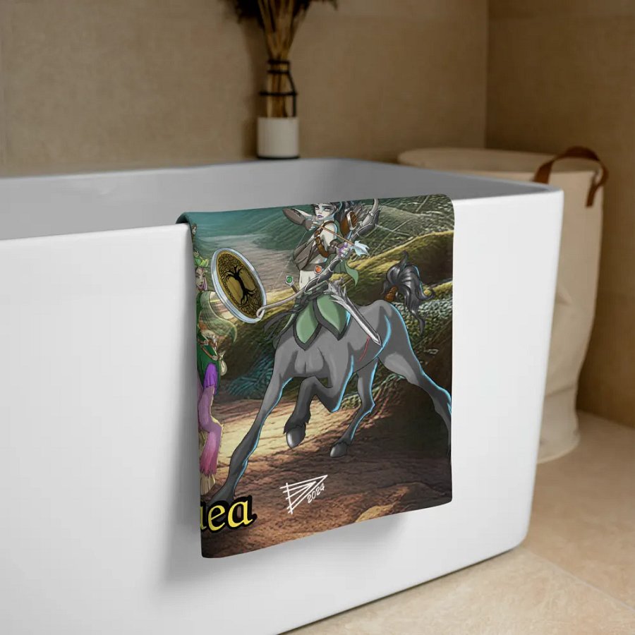 Champions of Gaea | Sublimated Towel product image (3)
