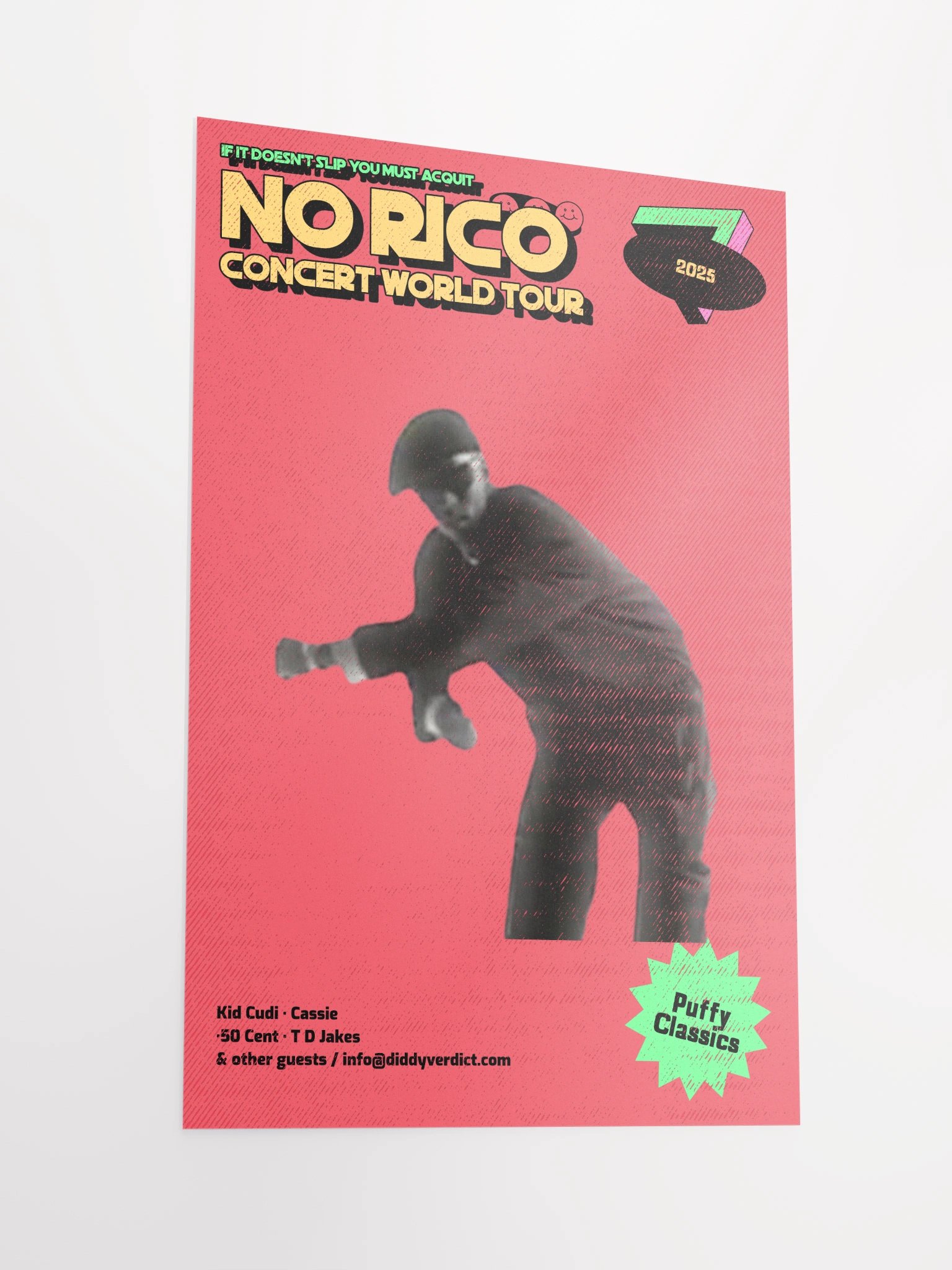No Rico Concert Tour Pooster product image (2)