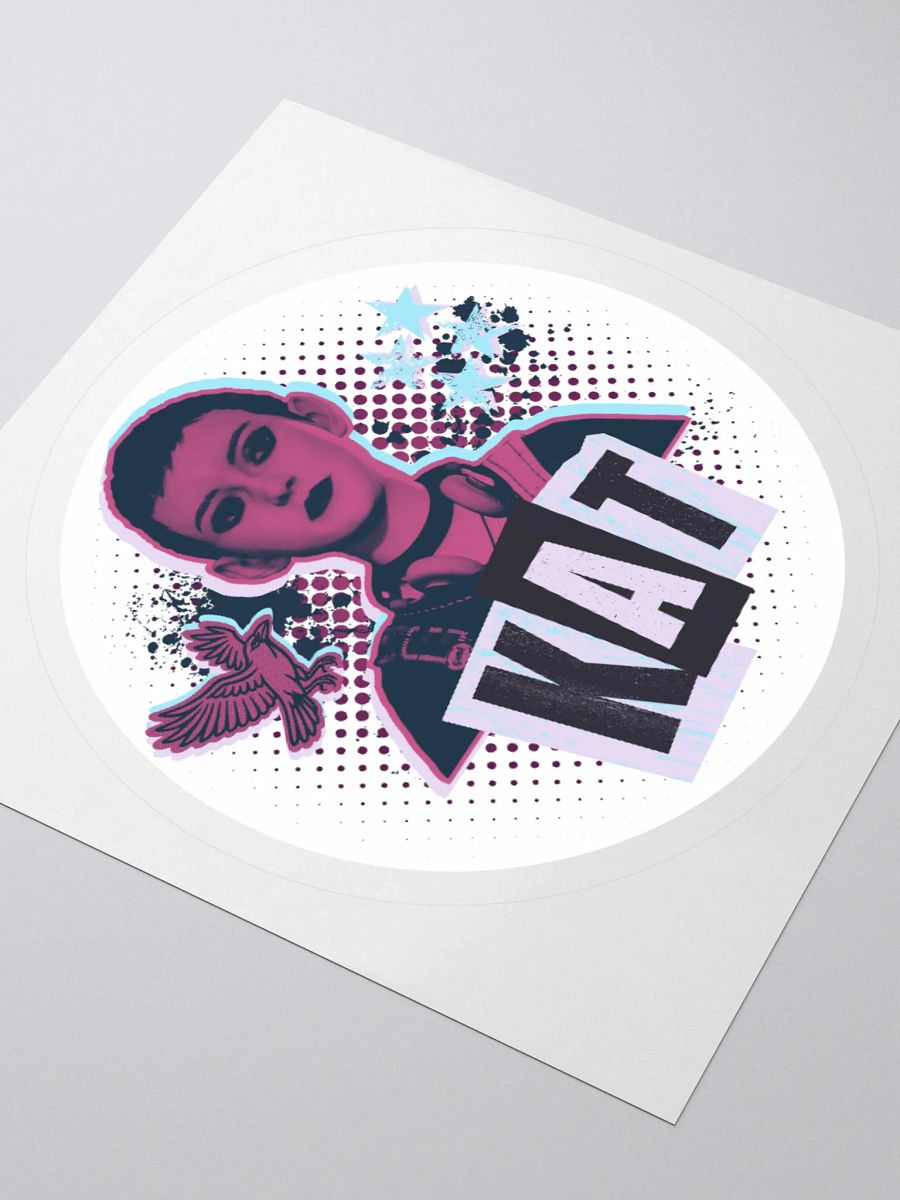 Lost Records: Bloom & Rage Kat (Short Hair) Grunge Sticker product image (7)