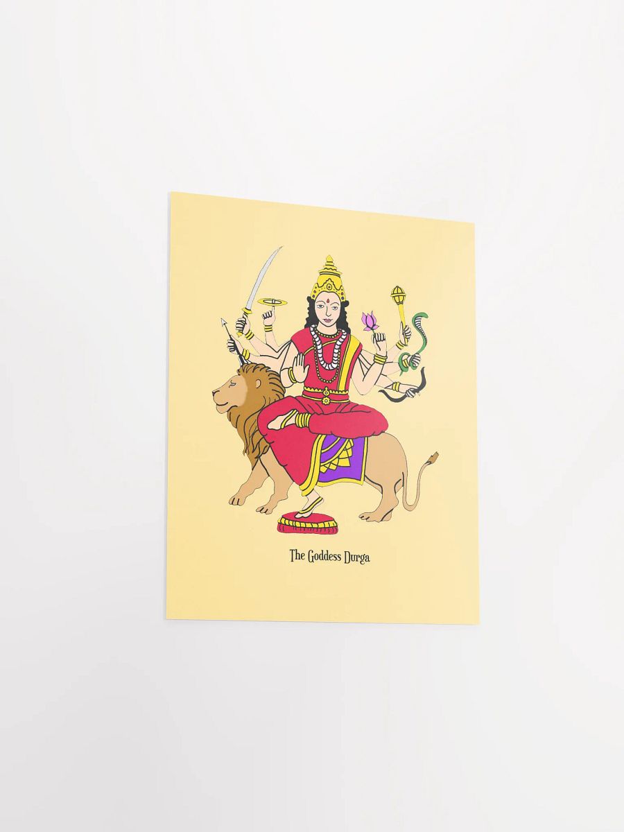 Goddess Durga 8x10 Print product image (3)