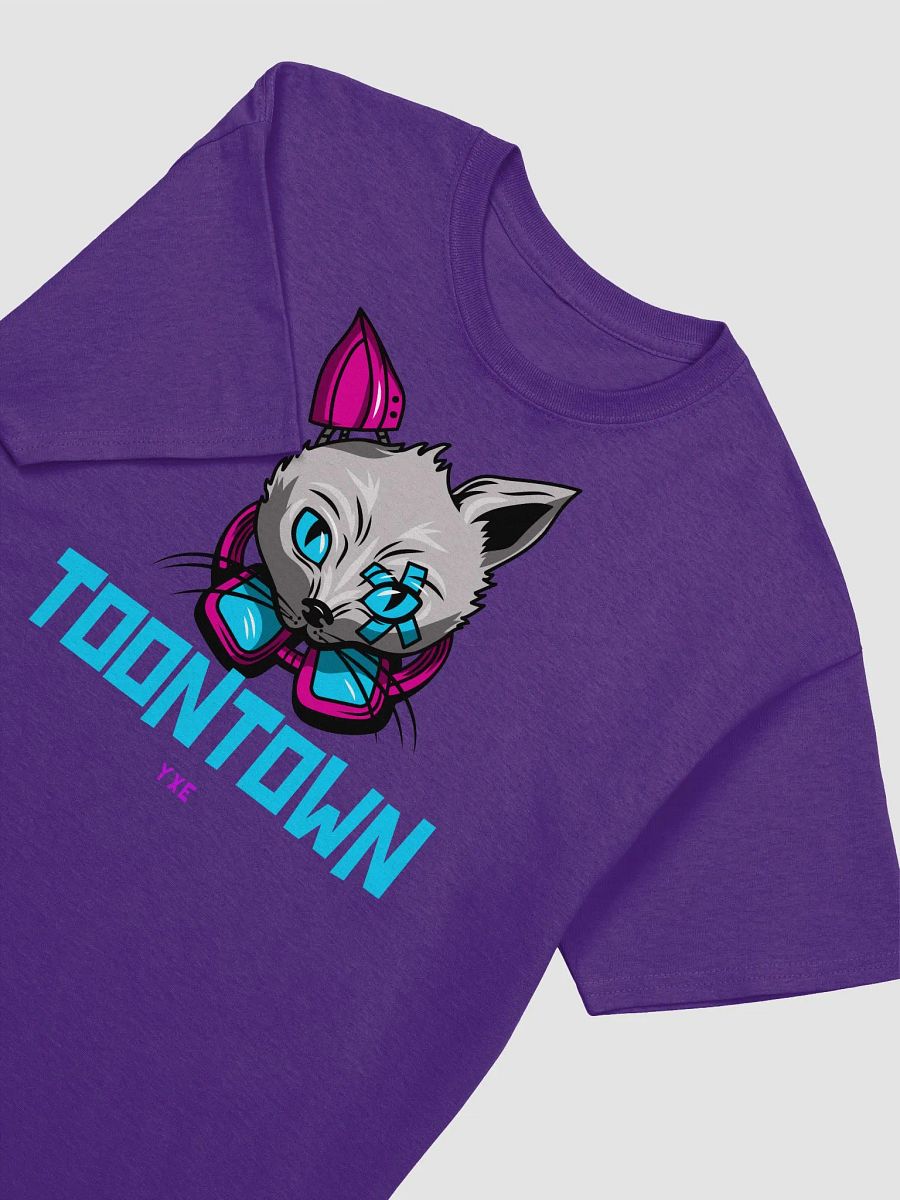 Cyberpunk Feline Fusion Town town YXE Logo Design product image (5)