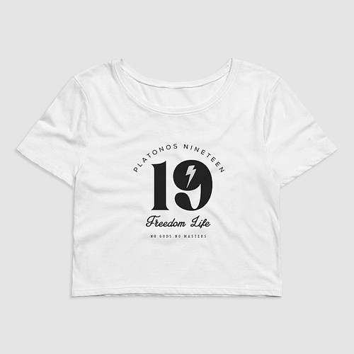 🌟 Introducing The 19 Freedom Life Crop Tee—a celebration of freedom, comfort, and style! 🕊️

👚 Crafted with a blend of 52% co...