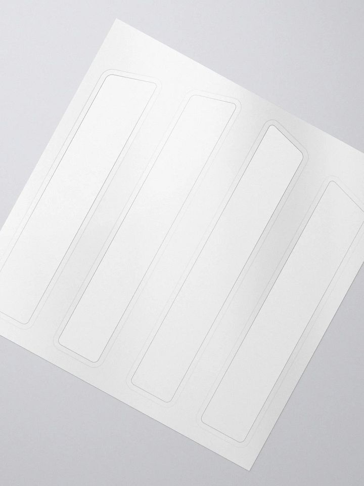 HFG Grill Logo Sticker (White) product image (2)