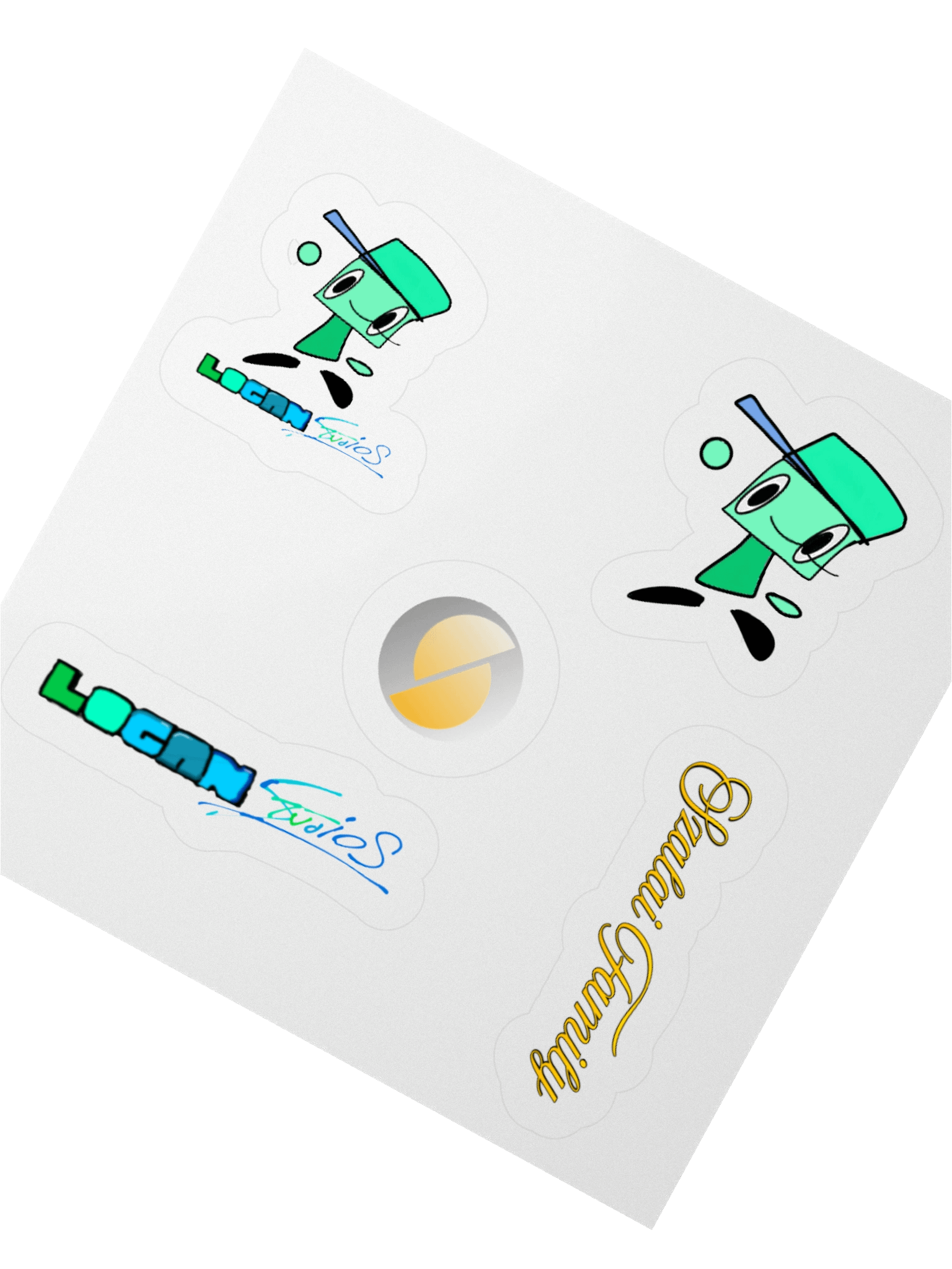 Logan Studios Cute Sticker Collection #1 product image (5)