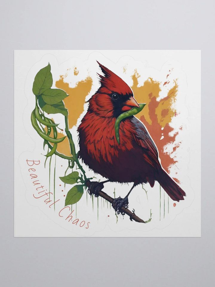 Beautiful Chaos | Green Bean Thief - Sticker product image (1)