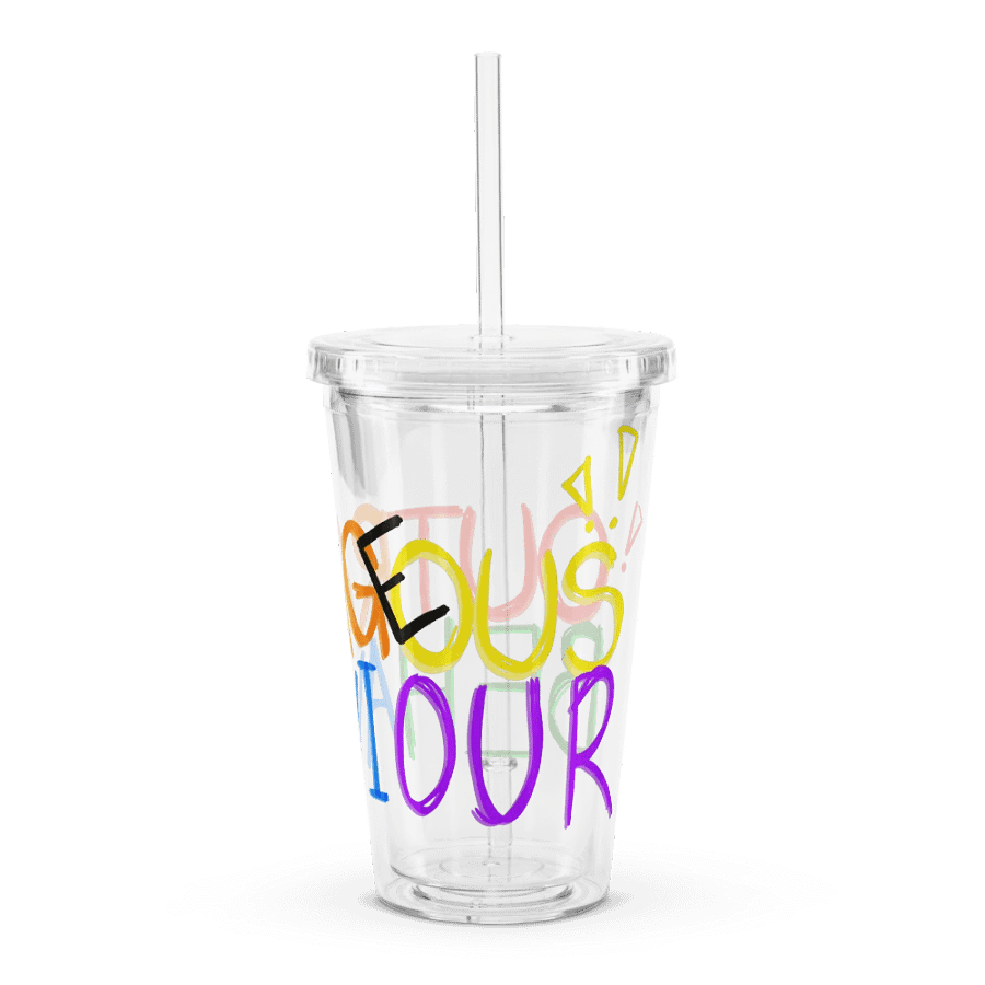 OUTRAGEOUS BEHAVIOUR!!! - Clear Tumbler product image (4)