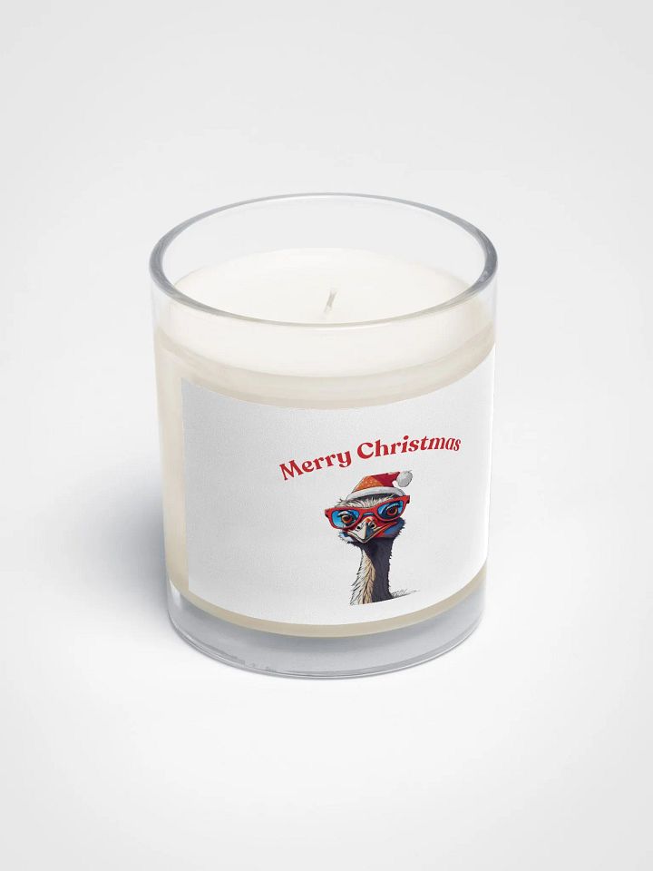 Emu Claus Soy Wax Candle - Red product image (2)