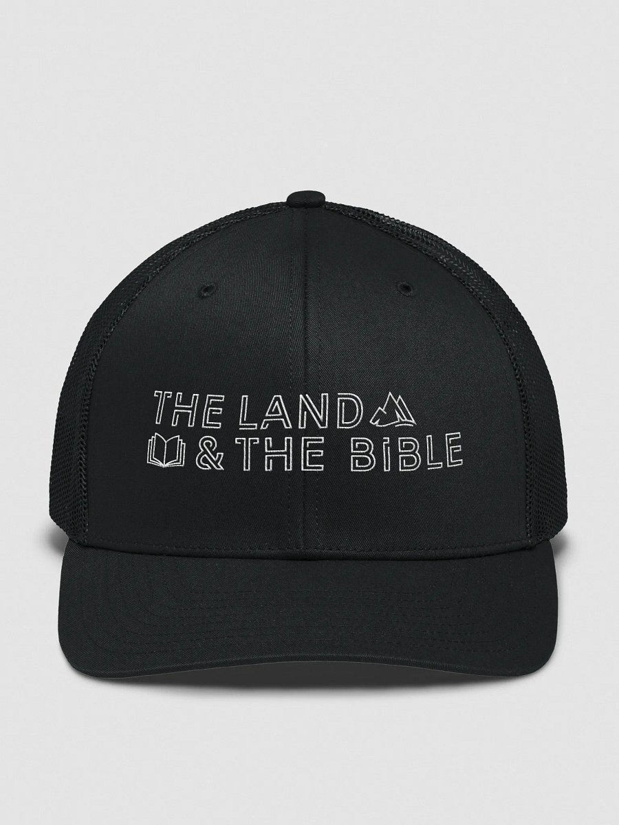 Land & The Bible Trucker Hat Black product image (1)