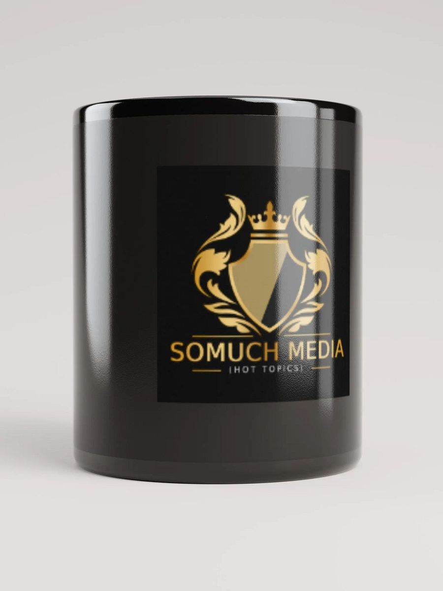 SoMuch Media Black Glossy Mug product image (5)