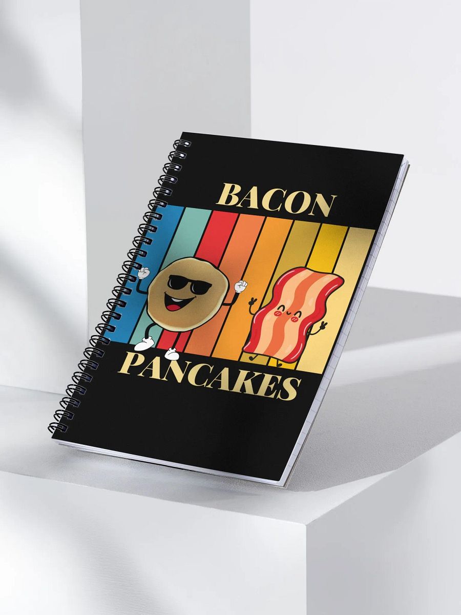 Bacon Pancakes Note book product image (4)