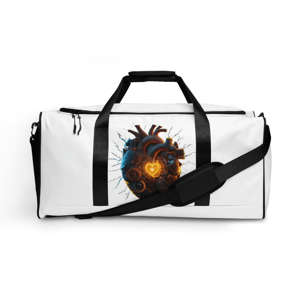 Time travel heart Duffle bag product image (1)