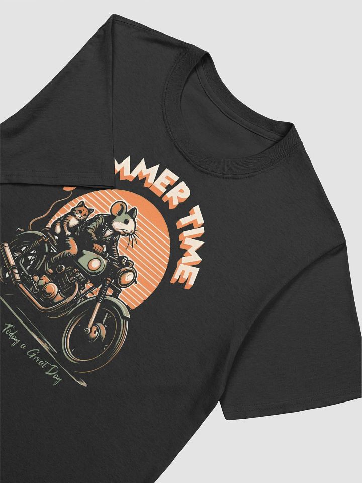 Funny CAT & Mouse, Summer Time Make Today A Great Day T-shirt product image (2)