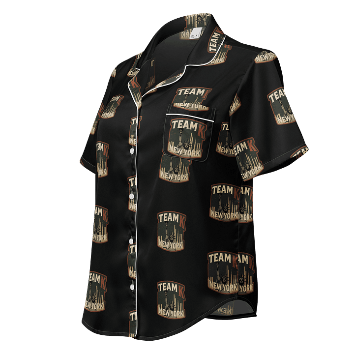 Team K New York Women's Short Sleeve Pajama Top product image (1)