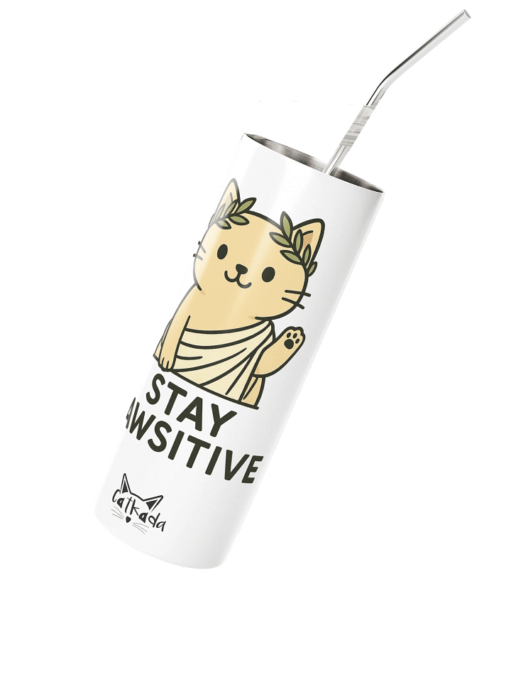 STAY PAWSITIVE TRAVEL CUP product image (2)