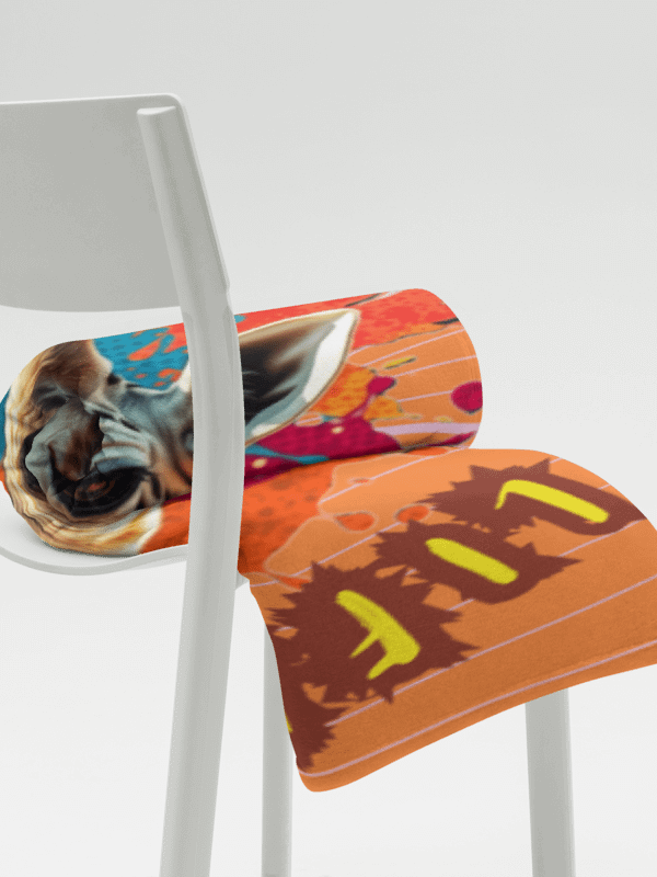 THROW BLANKET - GIRAFFE - LIFES BETTER WITH A HIGHER PERSPECTIVE product image (4)