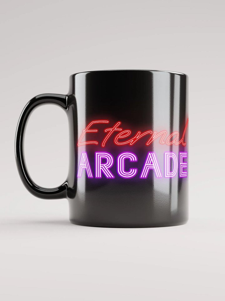 Neon Glow Eternal Arcade Logo Mug product image (2)