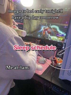 What’s a sleep schedule??🤪 What time do you go to bed?👀🌙 4am - 6am is when call it lmaooo 🌸🌸🌸🌸 I go live on Twitch every Sunday, Monday, and Tuesday at 7pm (PST) playing Apex Legends💜 Sundays - Host Open Customs With Viewers🤍 Mondays - Rank Grind🩷 Tuesday - Variety Game Night💛 🔗Twitch.tv/Sk8tergirl116🔗 Give me your best rizz line or dad joke in stream! I wanna laugh🤪 🌸🌸🌸🌸 SK8 MERCH: Vibin and Thrivin merch has been released and now available🤍 Current Promotion: ✨Free Shipping for all orders when you spend $50✨ ***VIP MEMBERS GET 15% OFF🔥 For more details, please check SK8’s website for more: Sk8tergirl116.com 🌸🌸🌸🌸 Like my stream setup?👀 I have an Amazon Storefront which provides youa list of my streaming essentials!! ****Link in my bio😉 🌸🌸🌸🌸 DM for collabs 💌 🌸🌸🌸🌸 #apex #apexlegends #apexlegendsclips #apexclips #apexclips #gamergirls #gamergirl #gamer #girl #gaming #gametok #pcgaming #gamingcommunity #twitch #twitchstreamer #twitchclips #streamer #twitchaffiliate #twitchgirls #twitchgaming #fyp #fy #foryou #viral #funny #relatable #sleep