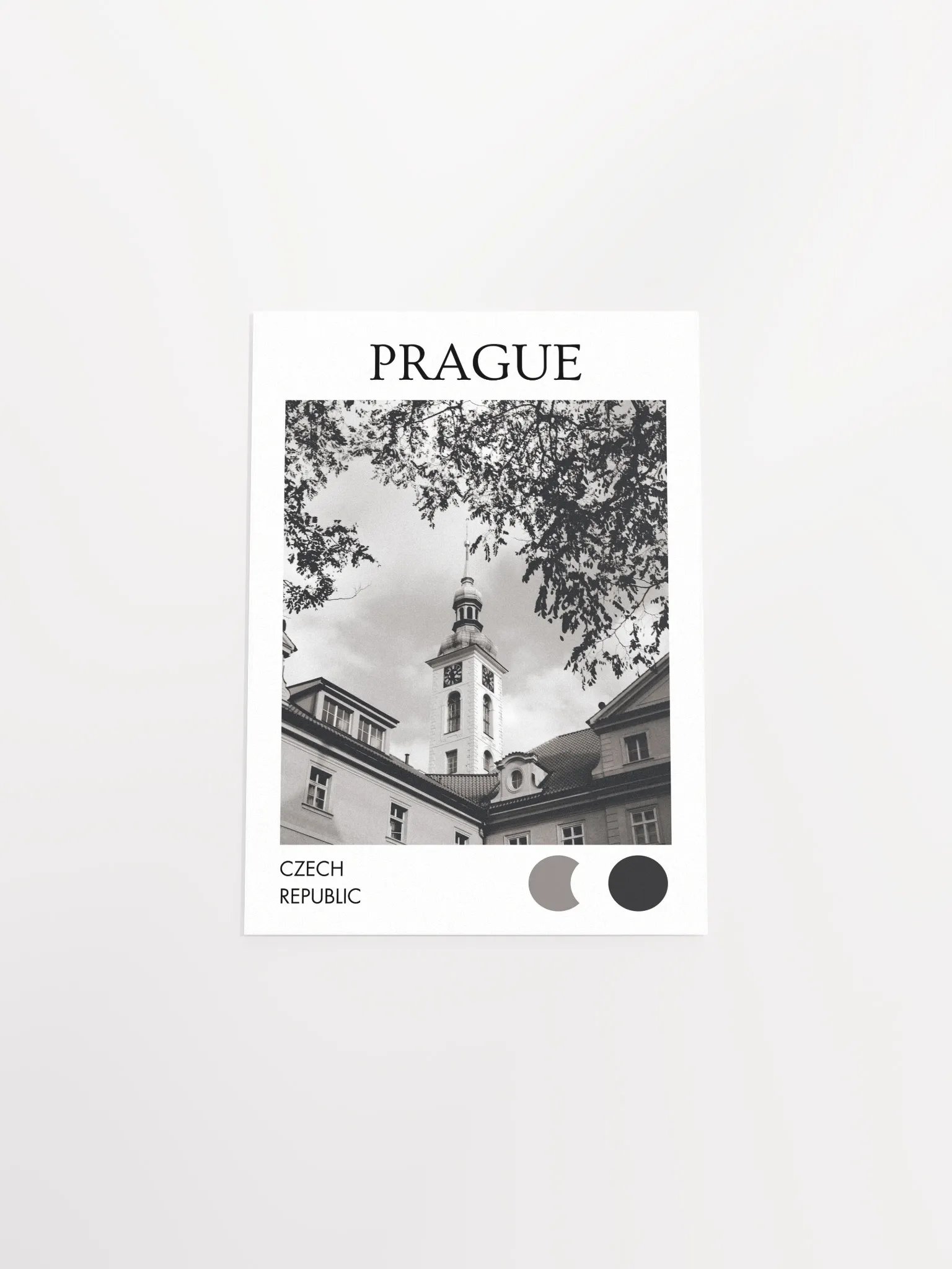 Spires of Prague II - Black & White product image (4)