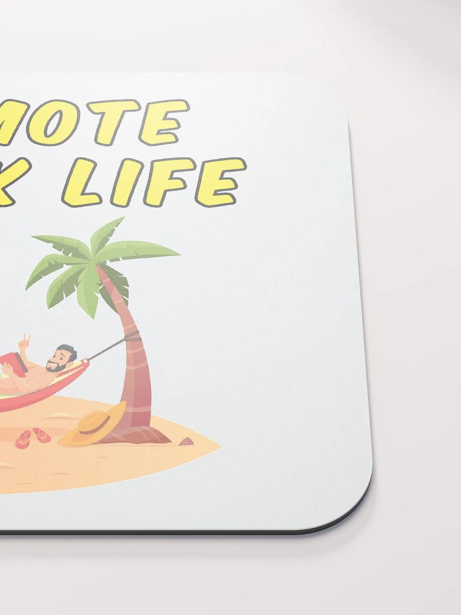 Remote Work Life Mousepad product image (5)