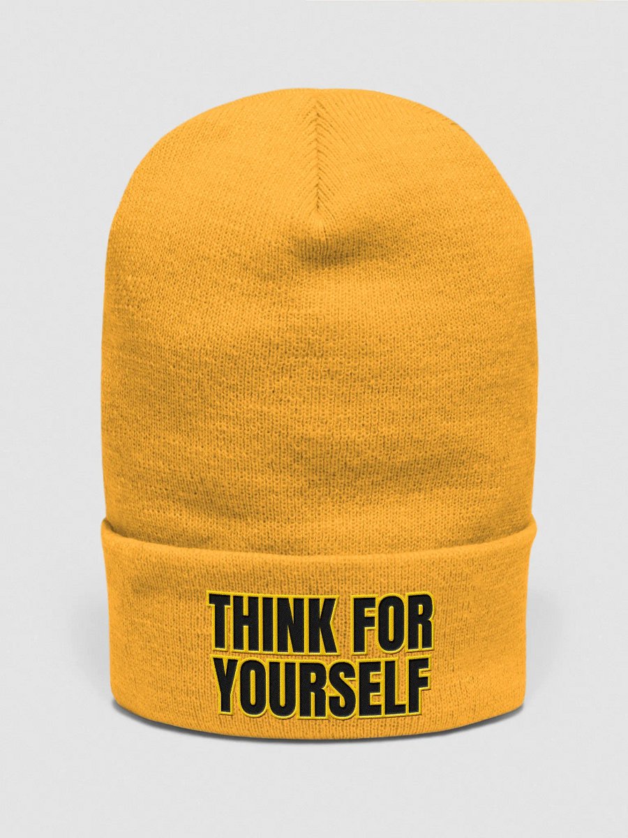 Think For Yourself - Beanie product image (3)