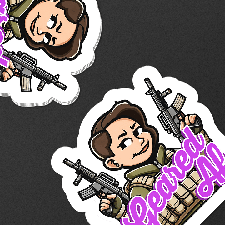 "Geared AF" - A DayZ Sticker product image (1)