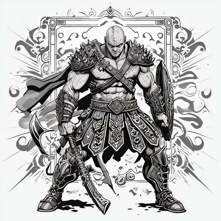 Warriors - Adults Only - Swear words and mantras to color away your stress product image (2)