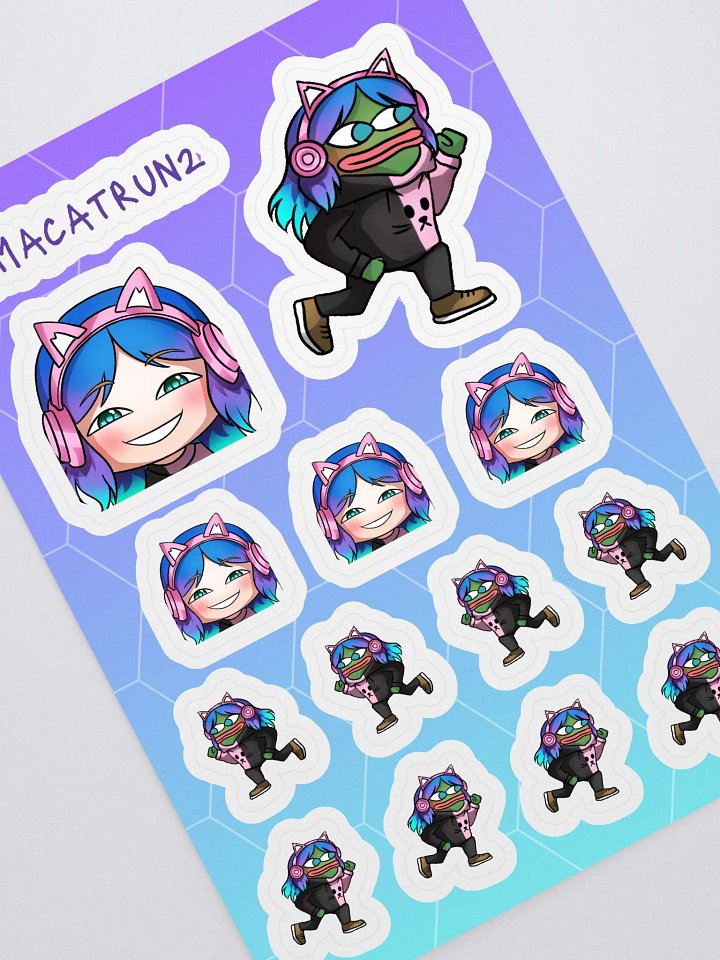Puma Run/Grin Sticker Sheet product image (1)