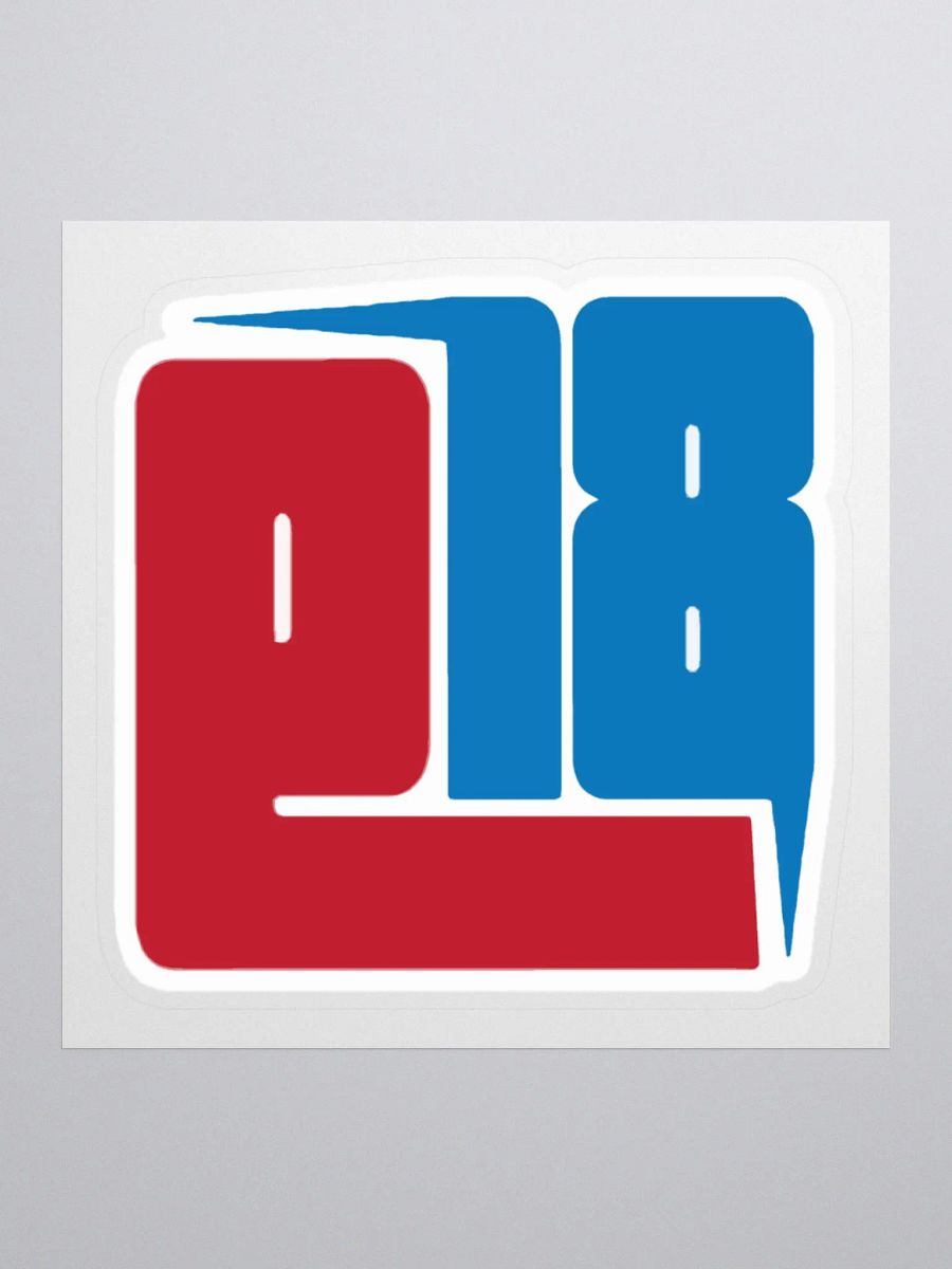 E18 Logo Sticker product image (1)