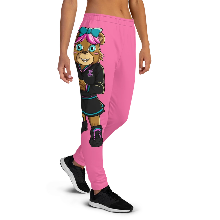 Standing Girl Bear Pink Joggers product image (1)