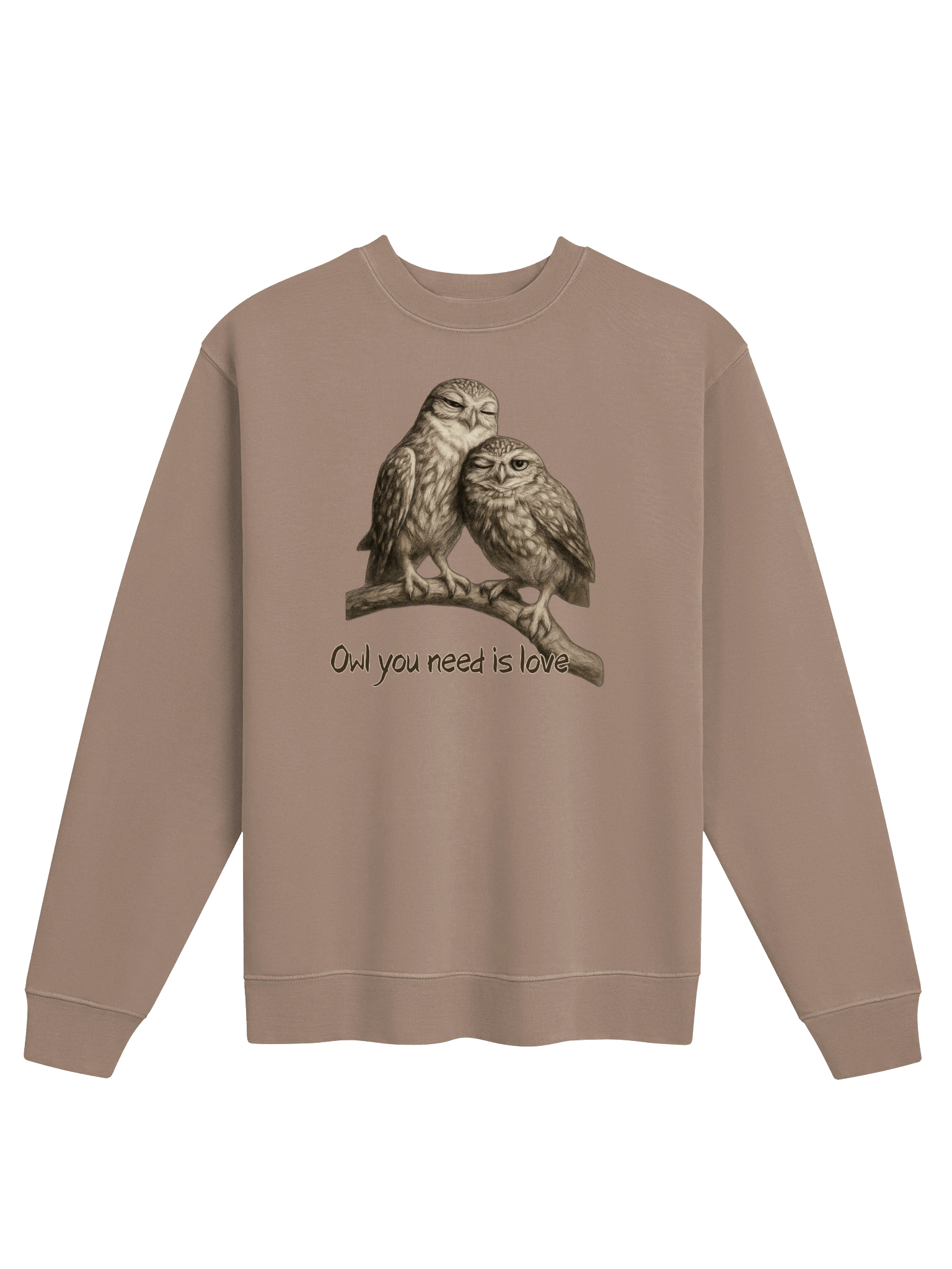 Owl Love Vintage-style Sweatshirt product image (1)
