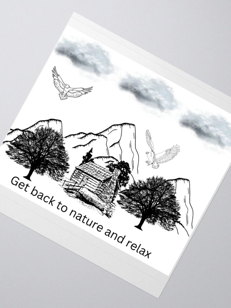 Nature's Retreat Kiss Cut Stickers product image (5)