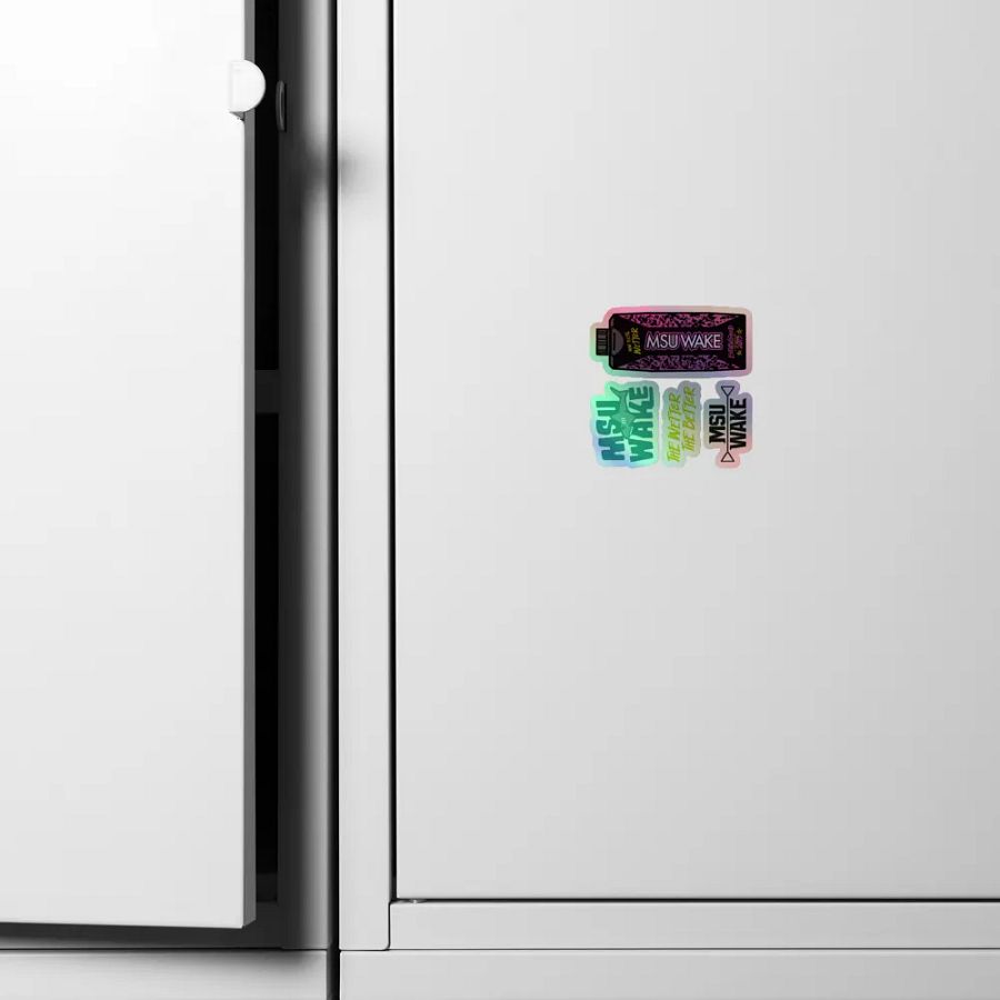 MSU Wake 2024 Holographic Sticker Pack product image (4)