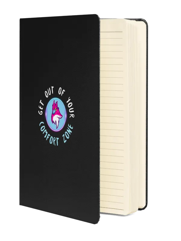 Foxy Comfort Zone Hardcover Notebook product image (1)