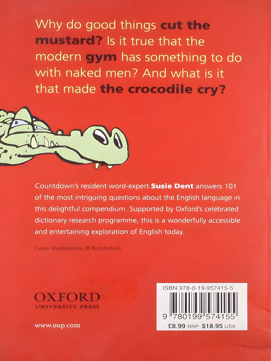 WHAT MADE THE CROCODILE CRY:101 QUESTIONS ABOUT ENGLISH LANGUAGE: 101 Questions about the English Language product image (2)