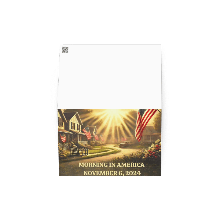 Morning In America Writing Card - Limited Edition product image (4)