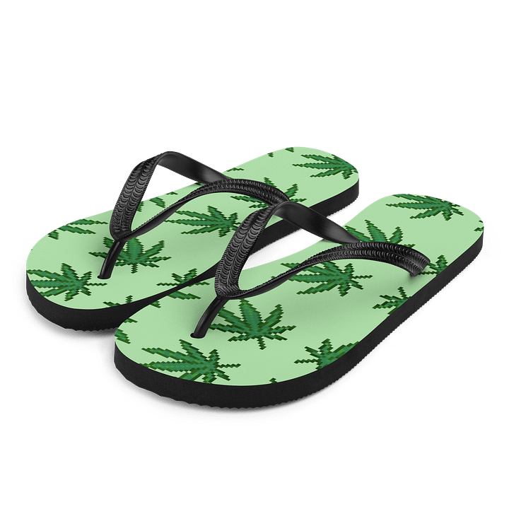 Weed Leaf Paradise Flip-flop product image (1)
