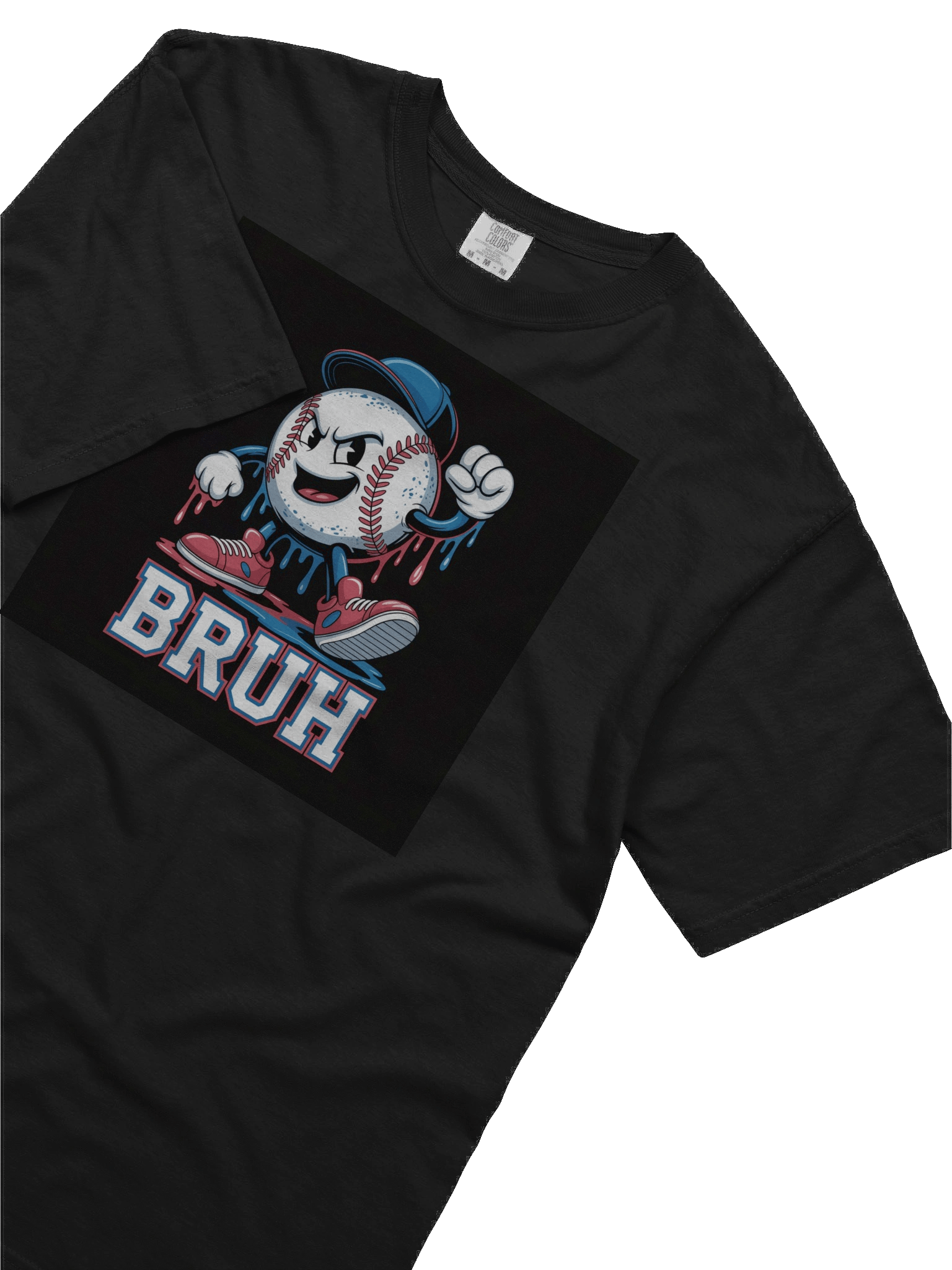 BRUH Baseball Character Heavyweight T-Shirt product image (41)
