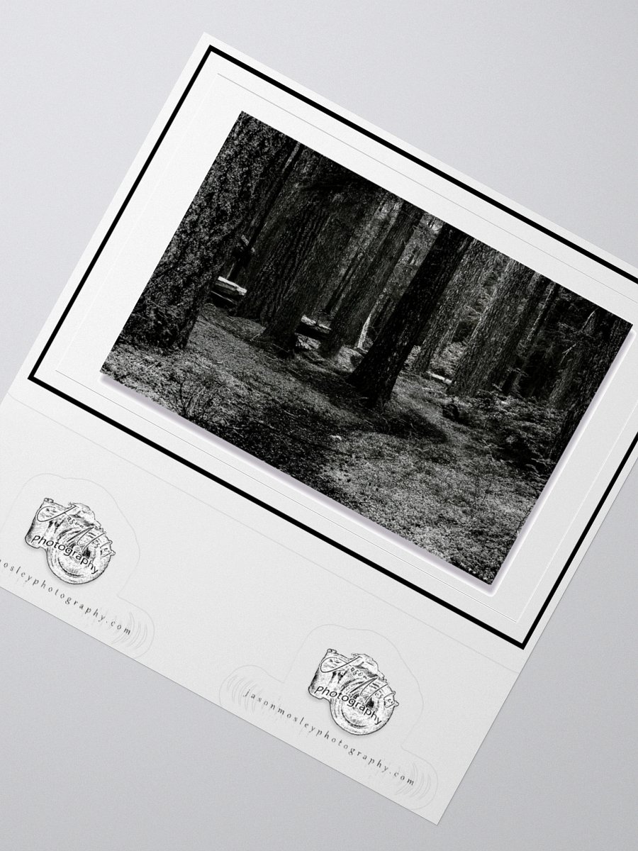 Copy of A little shot of sunshine in the wood's Cut Stickers product image (6)