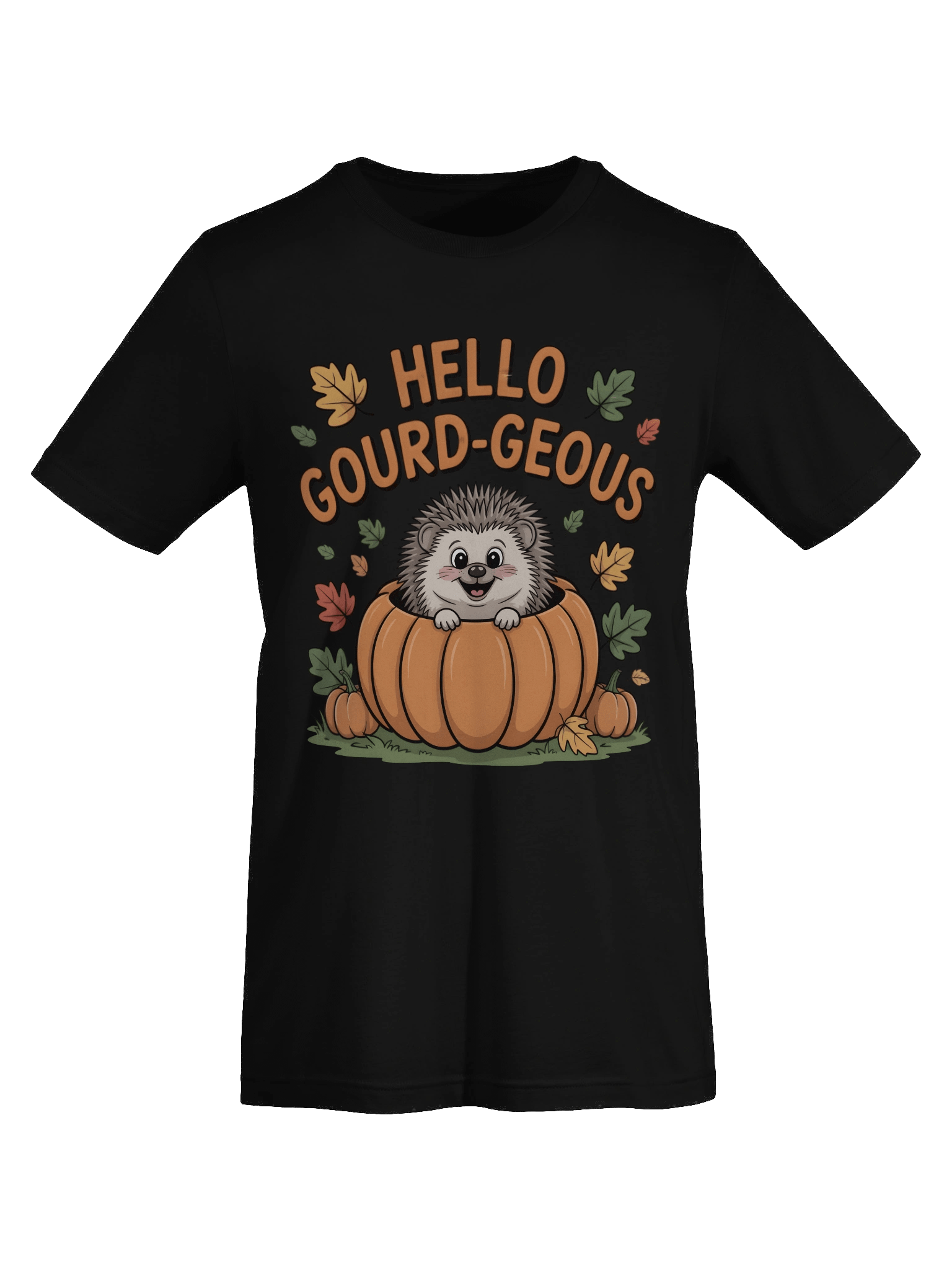 Autumn Hedgehog Gourd-geous T-Shirt product image (7)