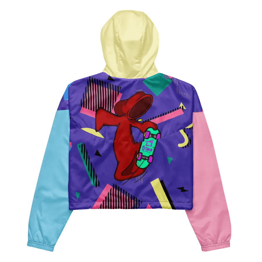 Portal to the 90's Cropped Windbreaker product image (5)
