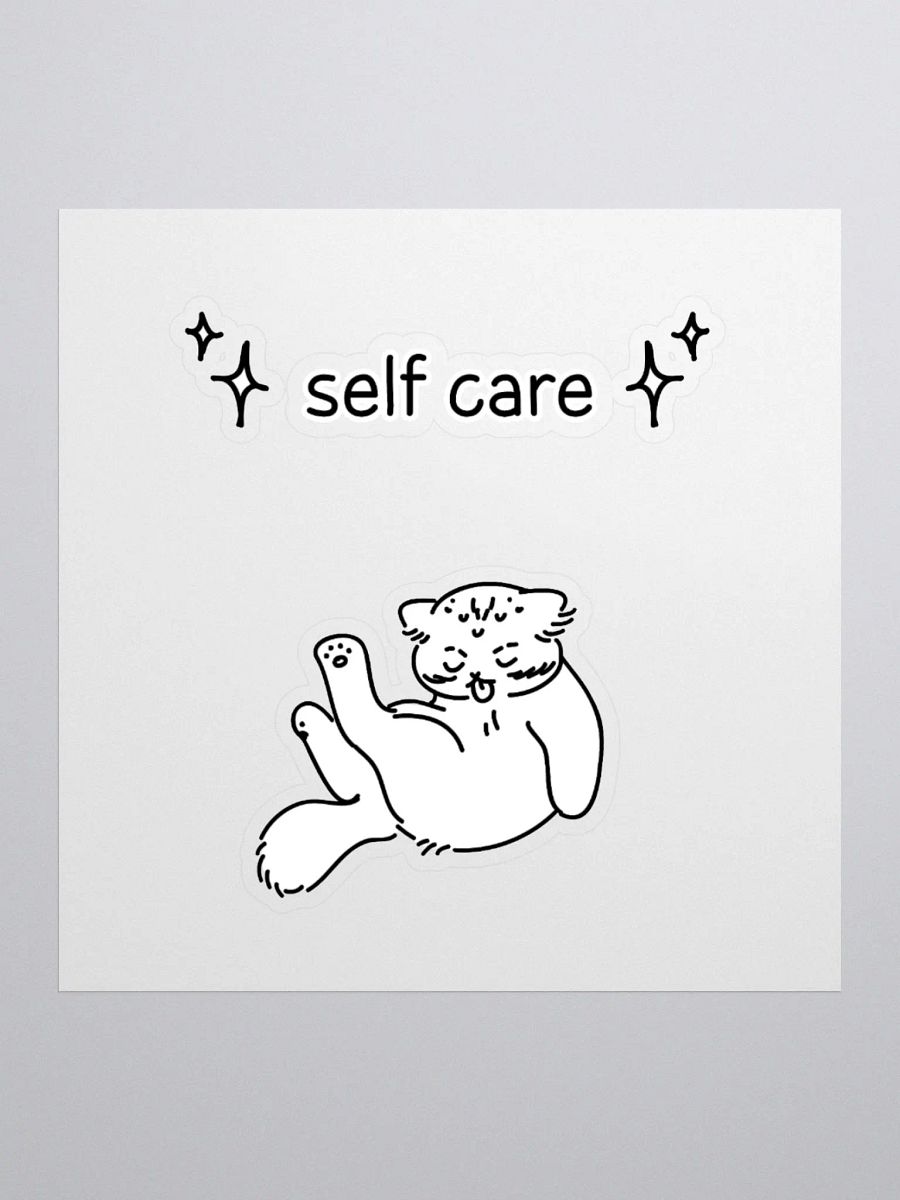 Self Care Manul - Sticker product image (1)